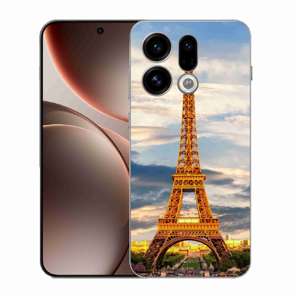 Gél borító mmCase az Oppo Find X9-hez - eiffel torony 3
