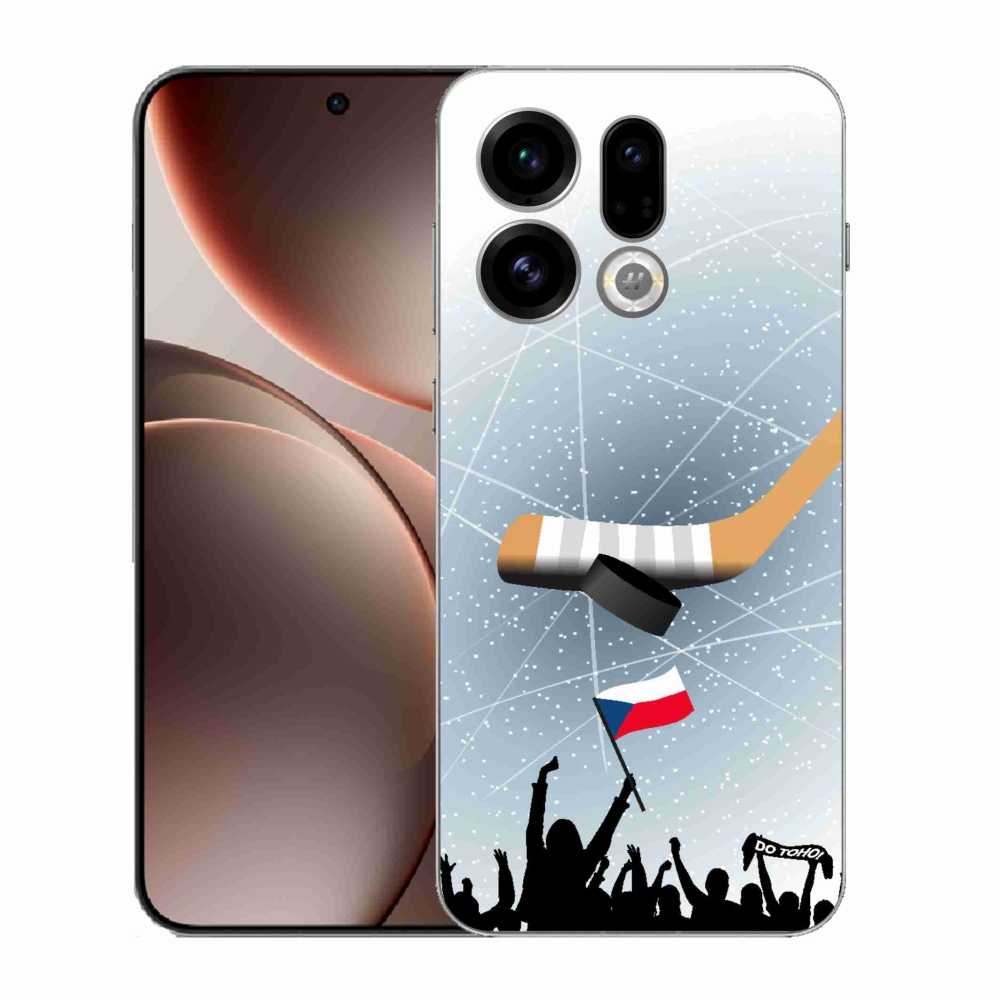 Gél borítás mmCase az Oppo Find X9-hez - hoki rajongóknak