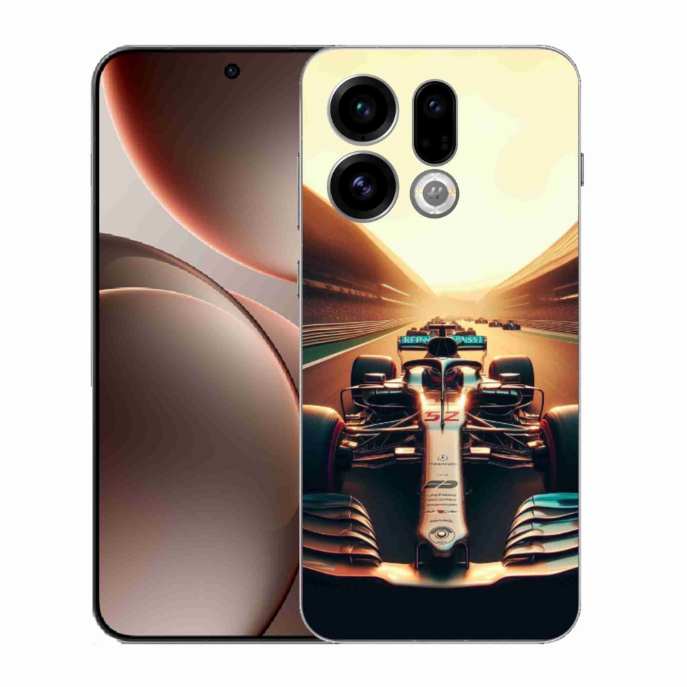 Gél borítás mmCase az Oppo Find X9-hez - formula 1