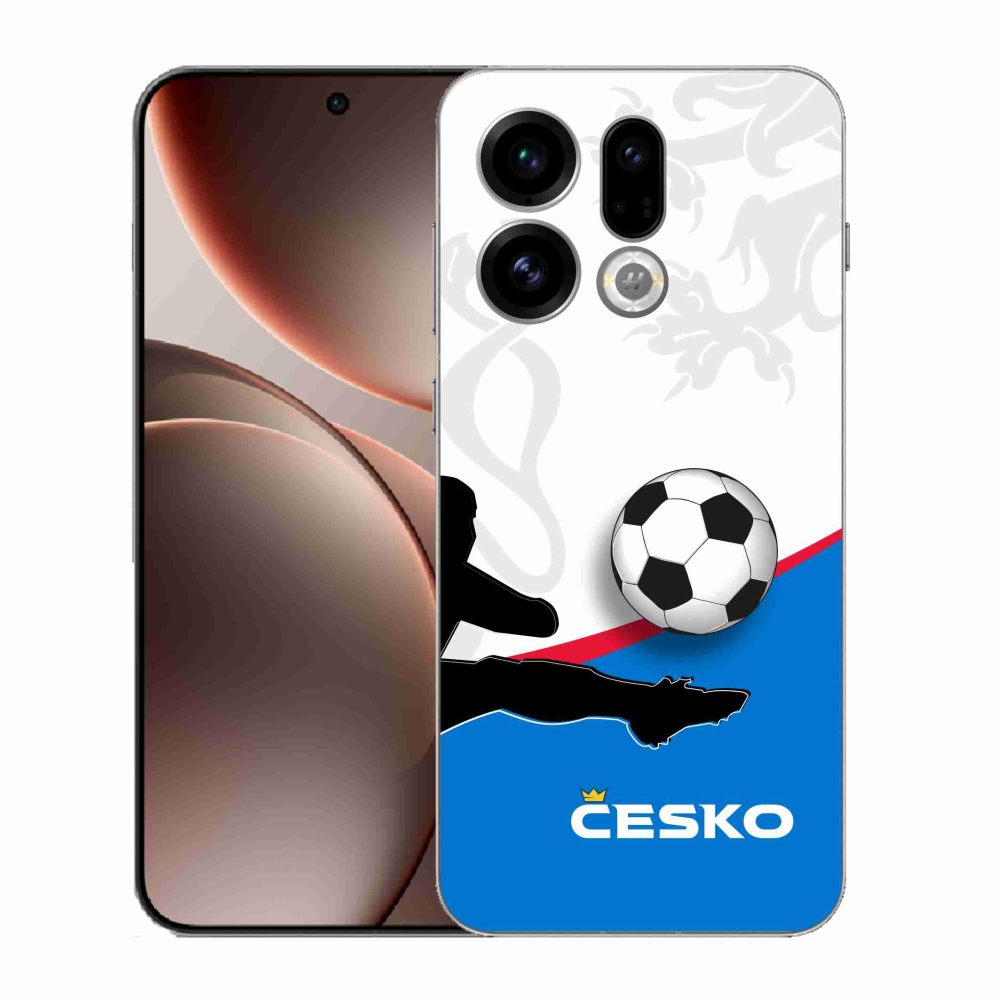 Gel Cover mmCase mmCase for Oppo Find X9 - Soccer Csehország 3