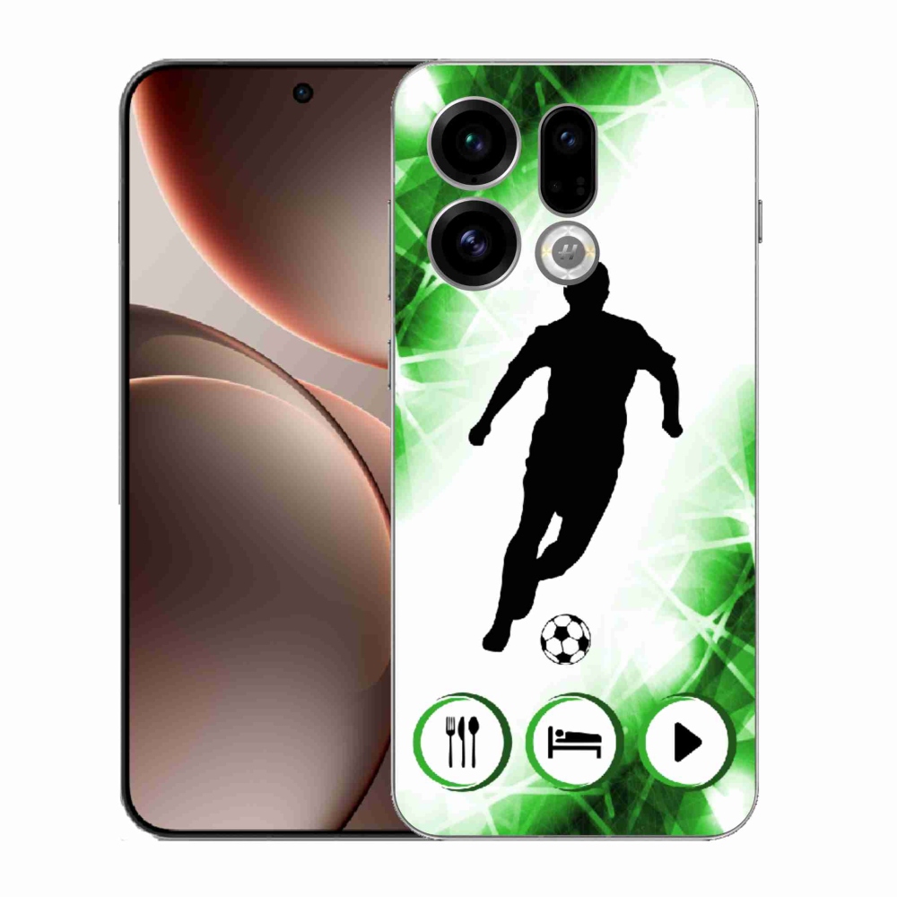 Gél borítás mmCase az Oppo Find X9 számára - focista