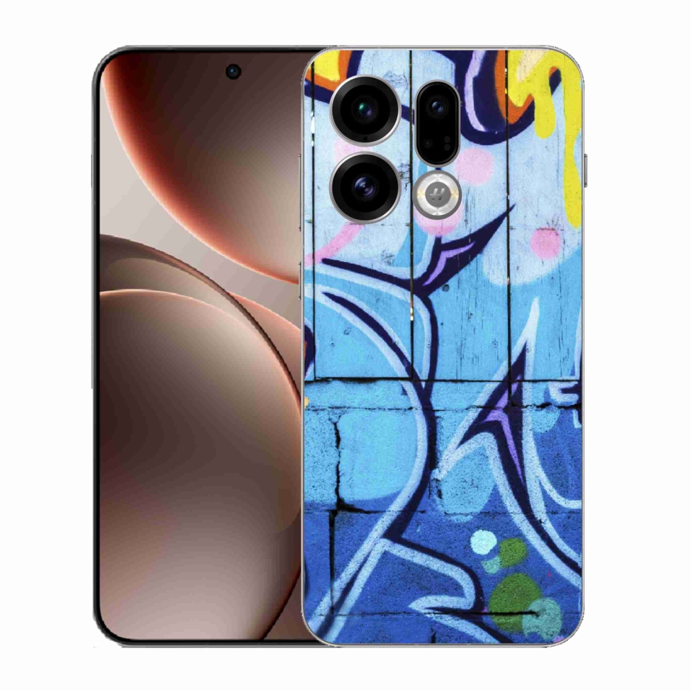Gél borítás mmCase az Oppo Find X9-hez - graffiti