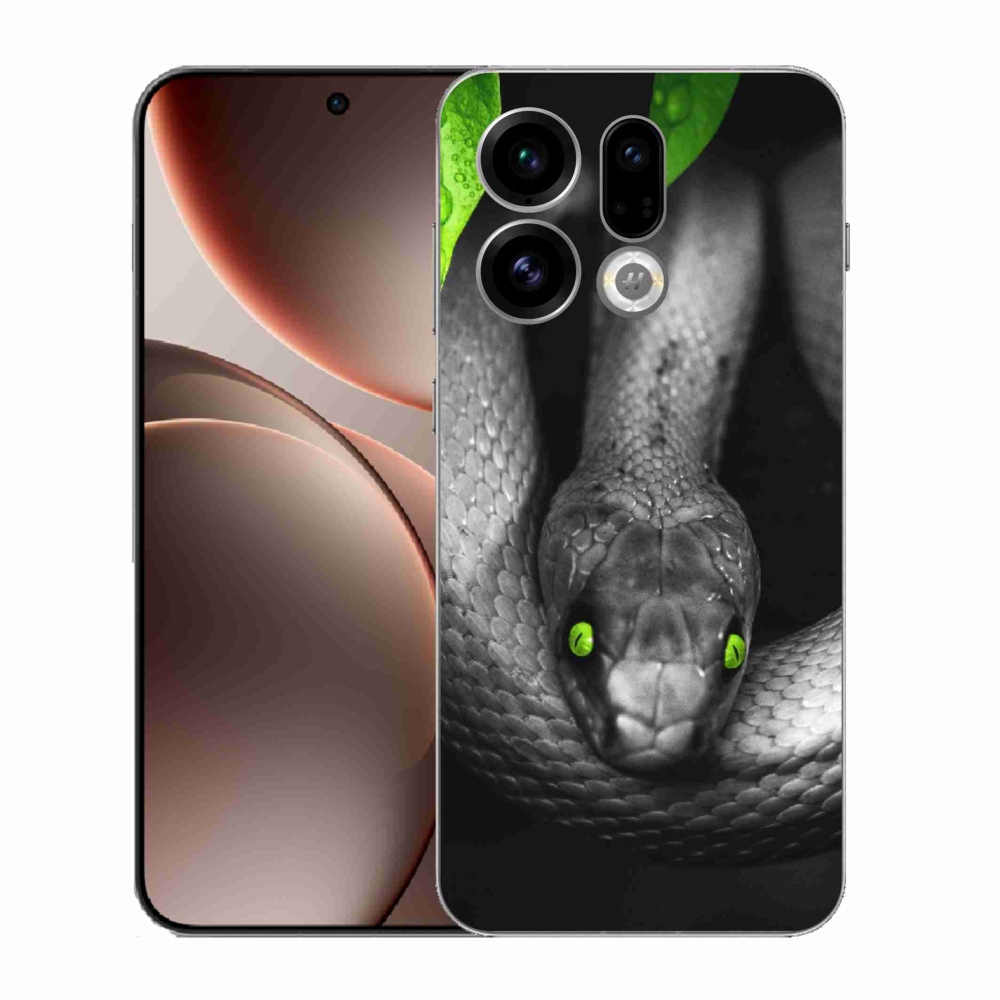 Gél borítás mmCase az Oppo Find X9-hez - kígyó
