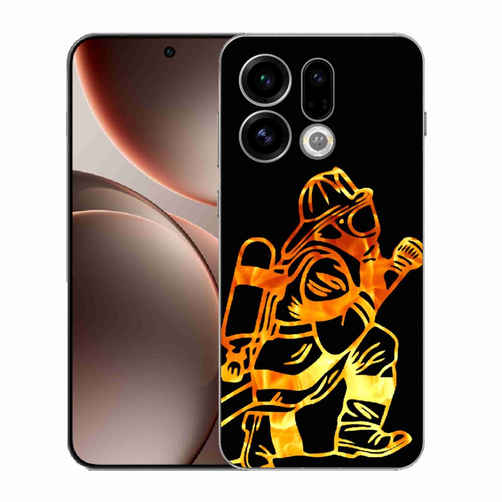 Gél borítás mmCase az Oppo Find X9-hez - tűzoltó 1