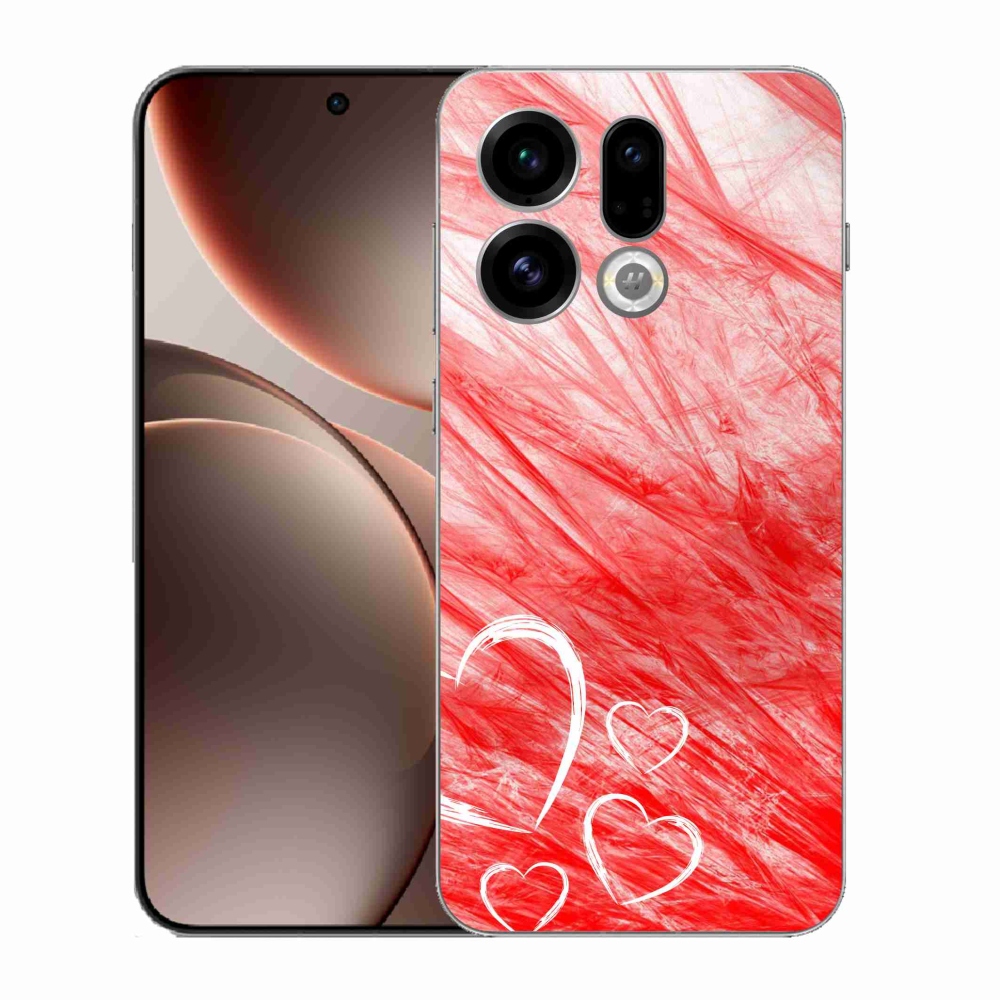 Gél borítás mmCase az Oppo Find X9-hez - szív