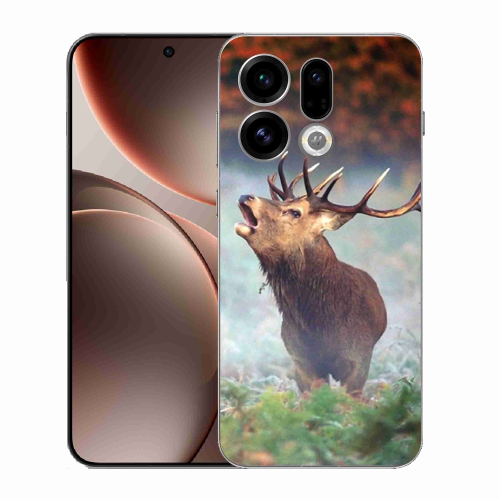 Zselés borítás mmCase az Oppo Find X9-hez - szarvas 2