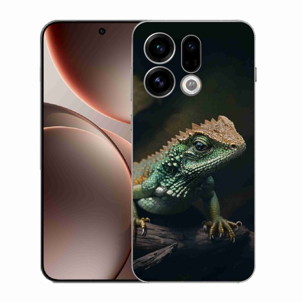Gél borítás mmCase az Oppo Find X9-hez - gyík