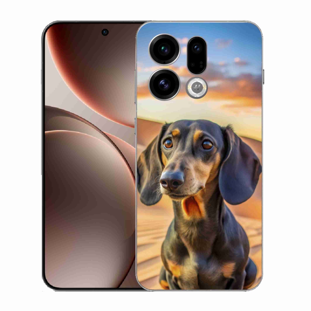 Gél borítás mmCase az Oppo Find X9-hez - tacskó 3