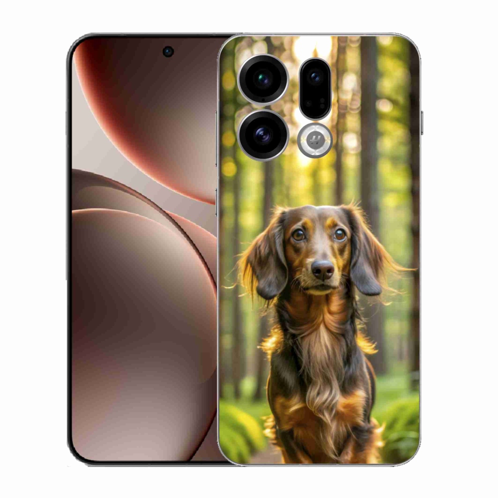 Gél borítás mmCase az Oppo Find X9-hez - tacskó 4
