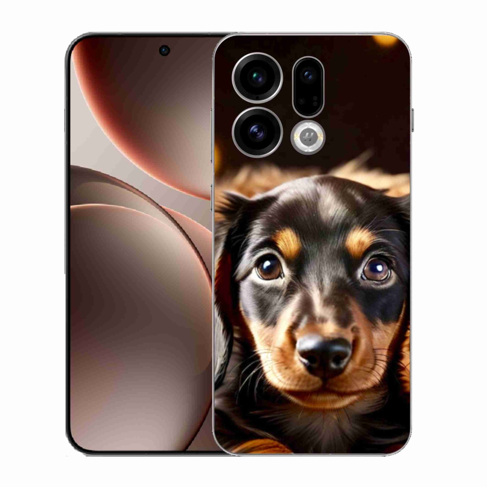 Gél borítás mmCase az Oppo Find X9-hez - tacskó