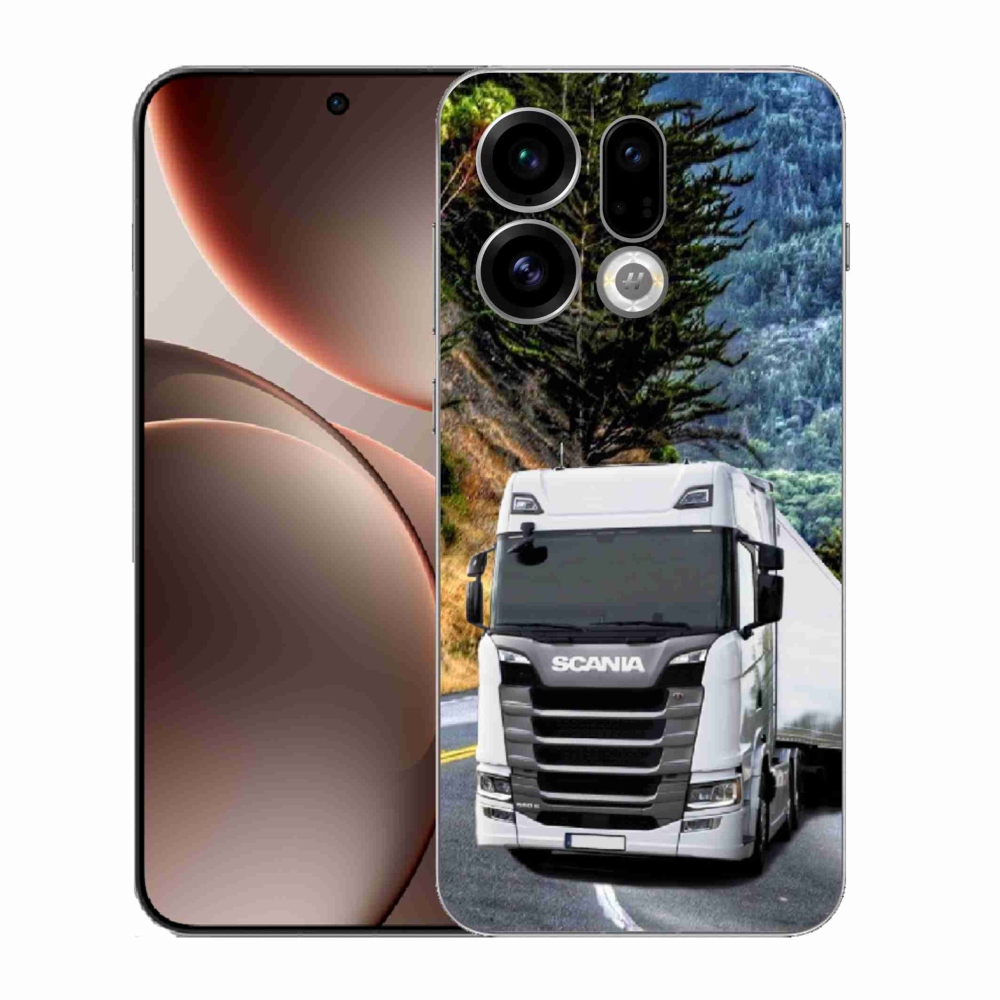 Gél borítás mmCase az Oppo Find X9-hez - teherautó 1