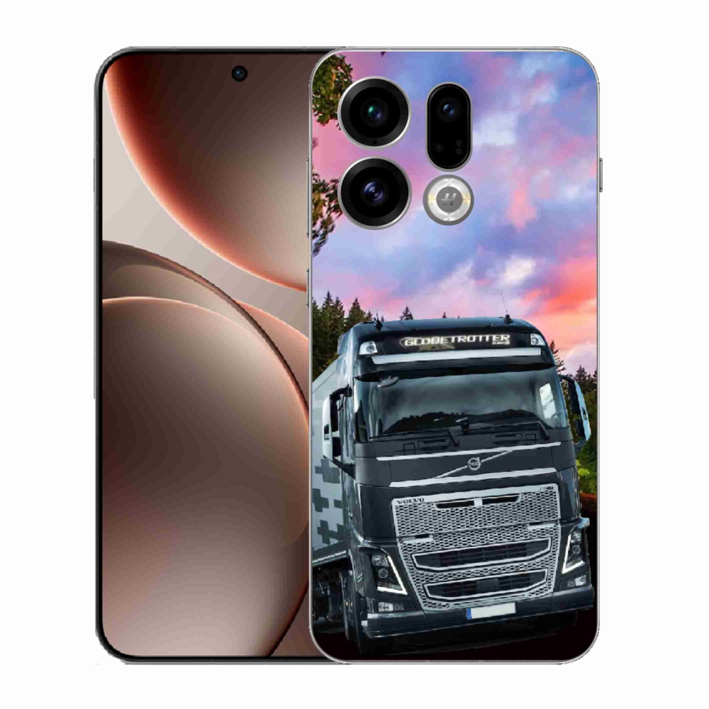 Gél borítás mmCase az Oppo Find X9-hez - teherautó 2