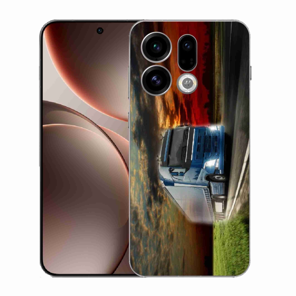 Gél borítás mmCase az Oppo Find X9 számára - teherautó 4