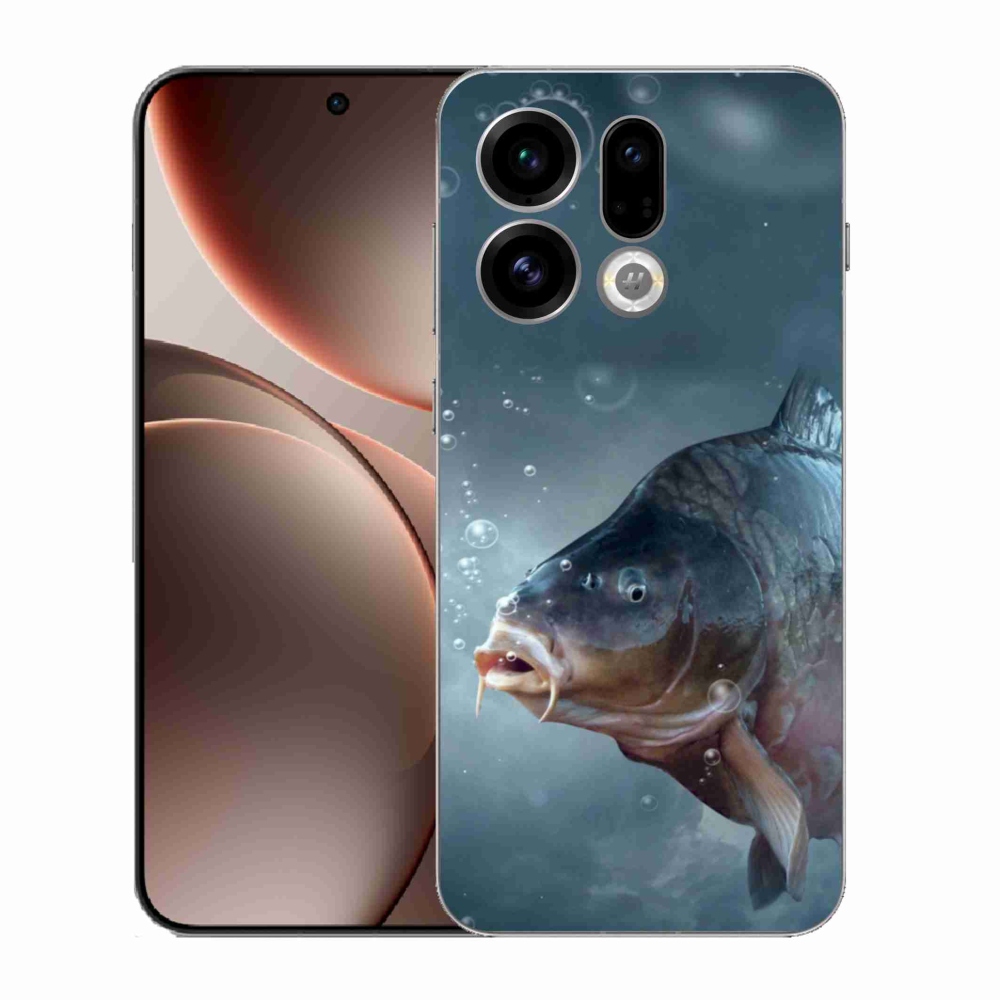 Gél borítás mmCase az Oppo Find X9 számára - ponty és buborékok