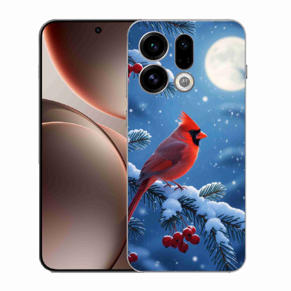Gél borítás mmCase az Oppo Find X9-hez - kardinálpiros színű