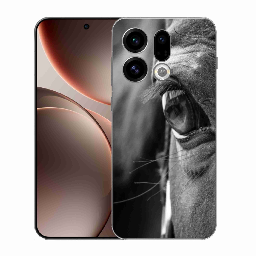Gél borítás mmCase az Oppo Find X9-hez - ló nézet