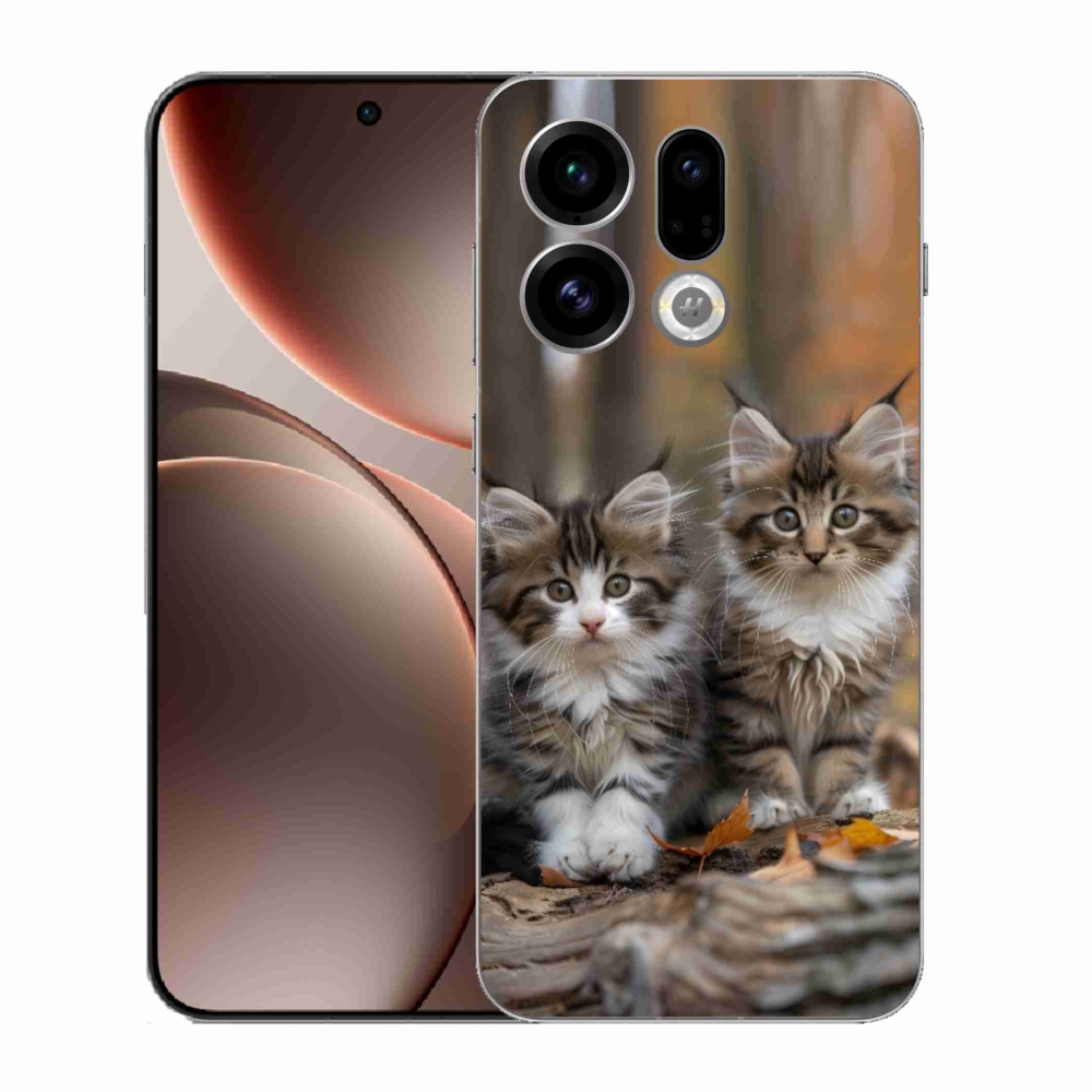 Gél borítás mmCase az Oppo Find X9-hez - cat duo 3