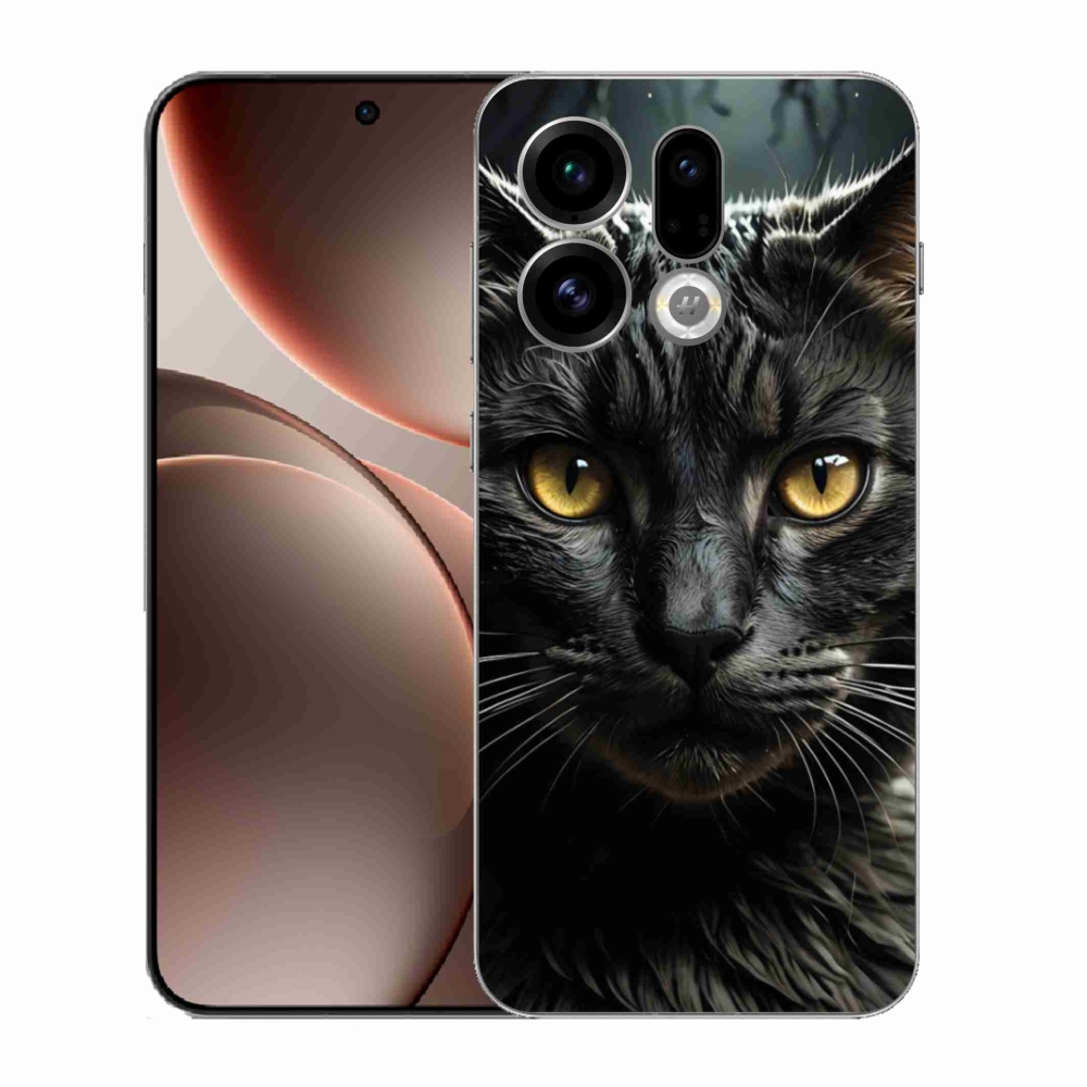 Gél borítás mmCase az Oppo Find X9-hez - cat view 3