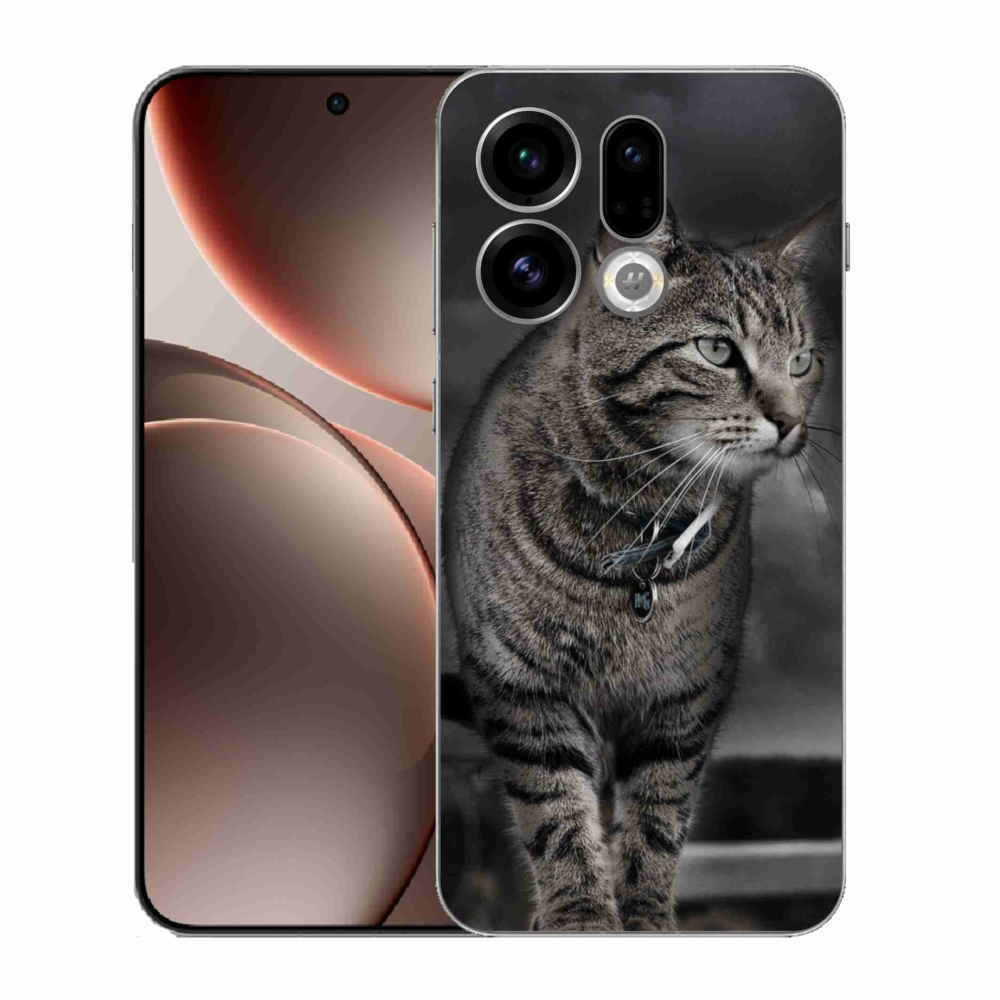 Gél borítás mmCase az Oppo Find X9 számára - macska