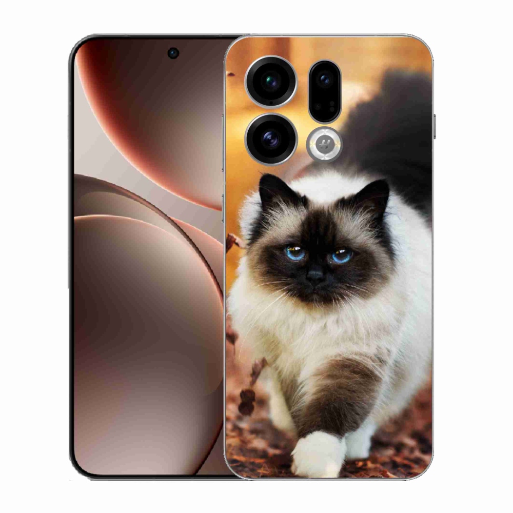Gél borítás mmCase az Oppo Find X9 számára - macska
