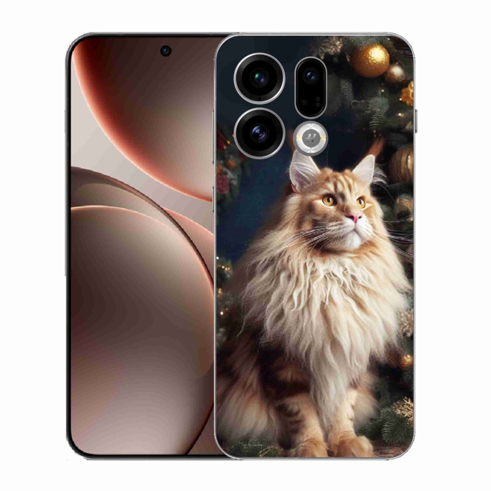 Gél borítás mmCase az Oppo Find X9-hez - macska a fánál