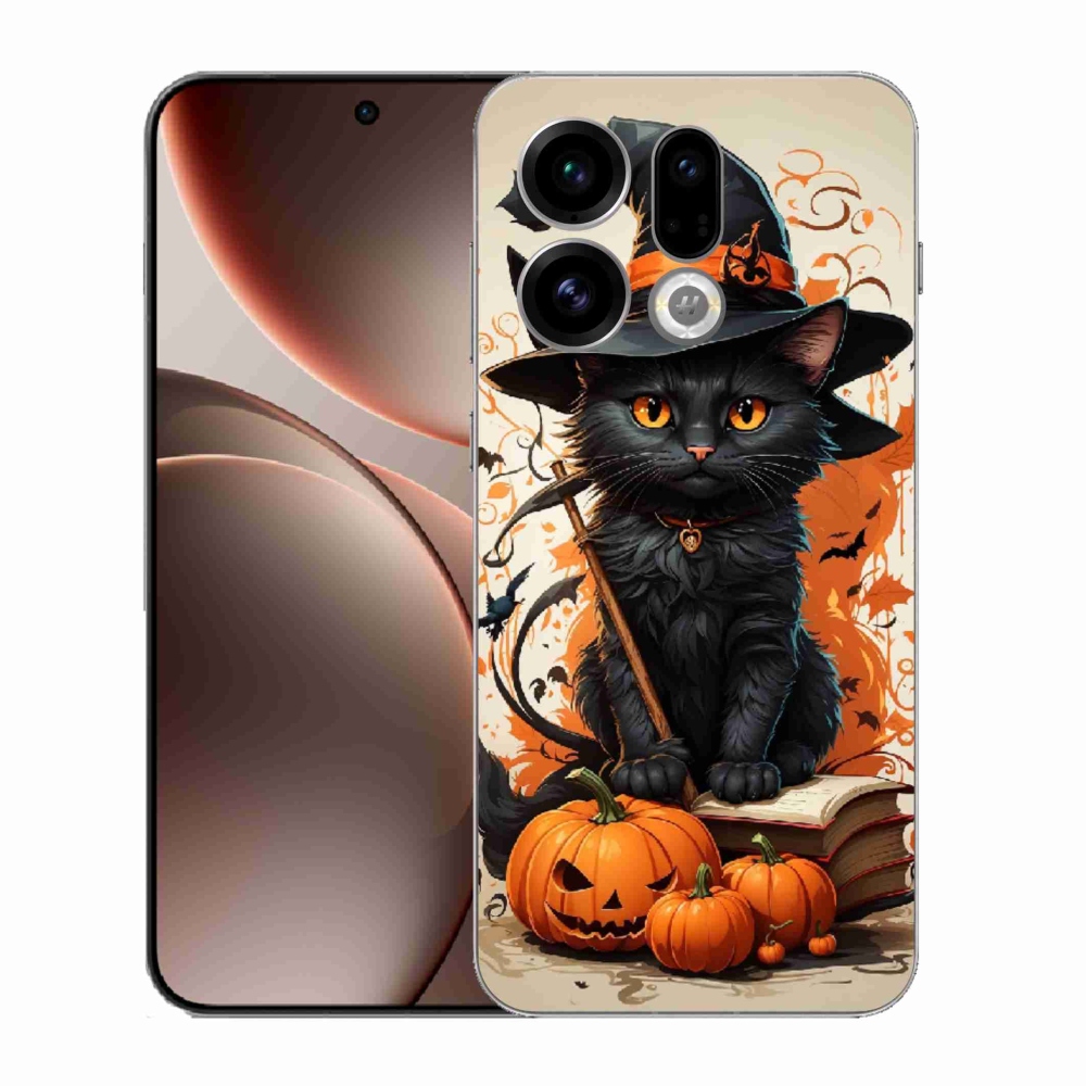 Gél borítás mmCase az Oppo Find X9 számára - cat wizard