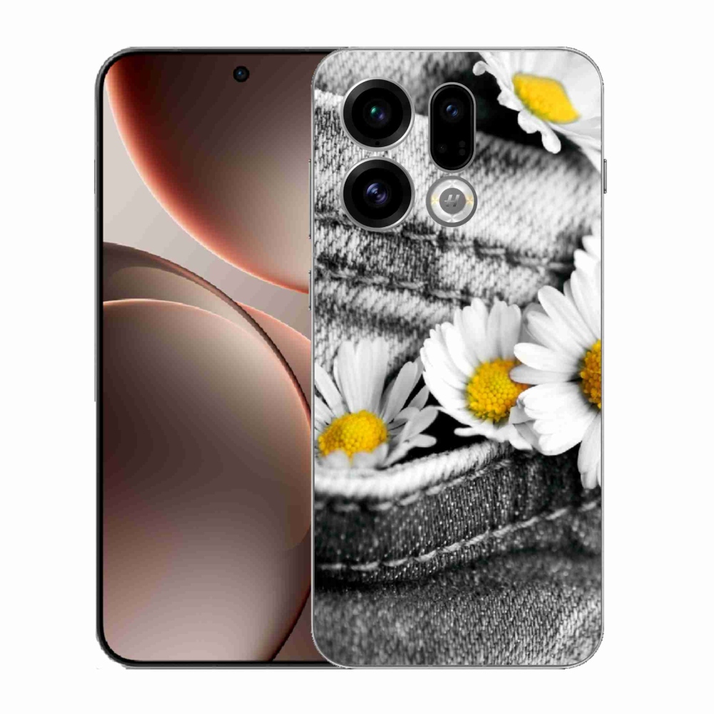 Gél borítás mmCase az Oppo Find X9-hez - Százszorszépek
