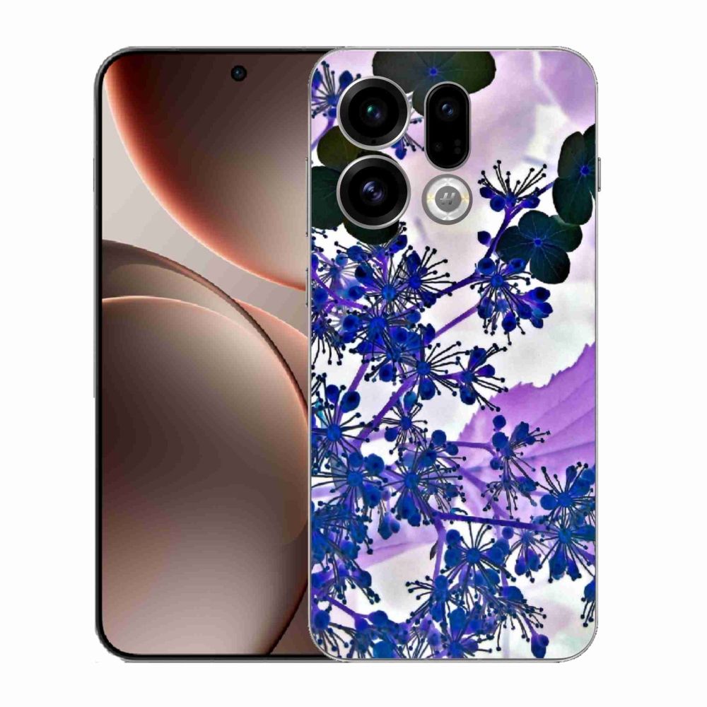 Gél borítás mmCase az Oppo Find X9-hez - hortenzia virág