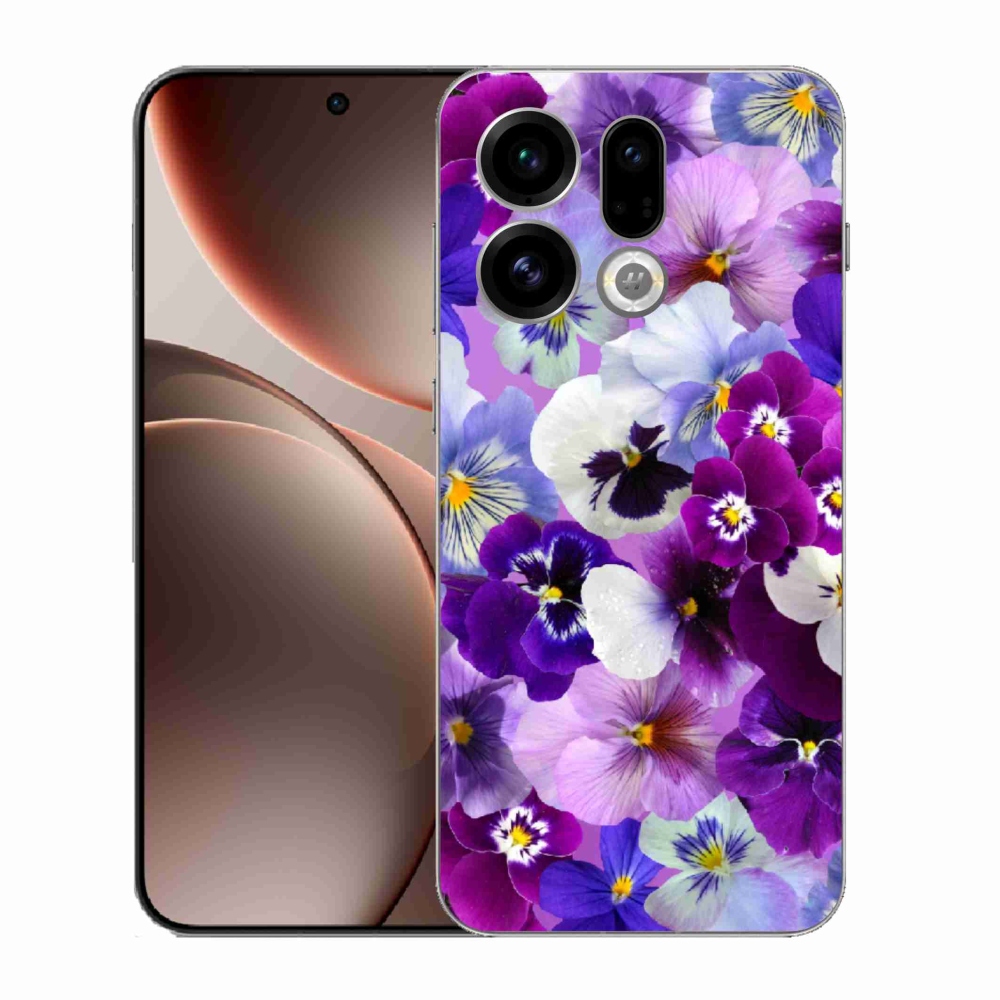 Gél borító mmCase az Oppo Find X9-hez - virág 9
