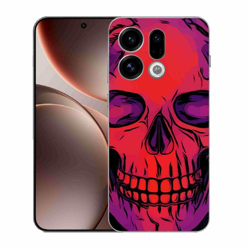 Gél borítás mmCase az Oppo Find X9-hez - koponya