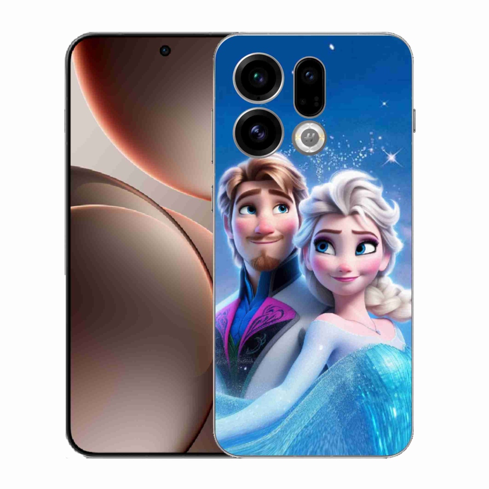 Gél borítás mmCase az Oppo Find X9 számára - Ice Kingdom 1