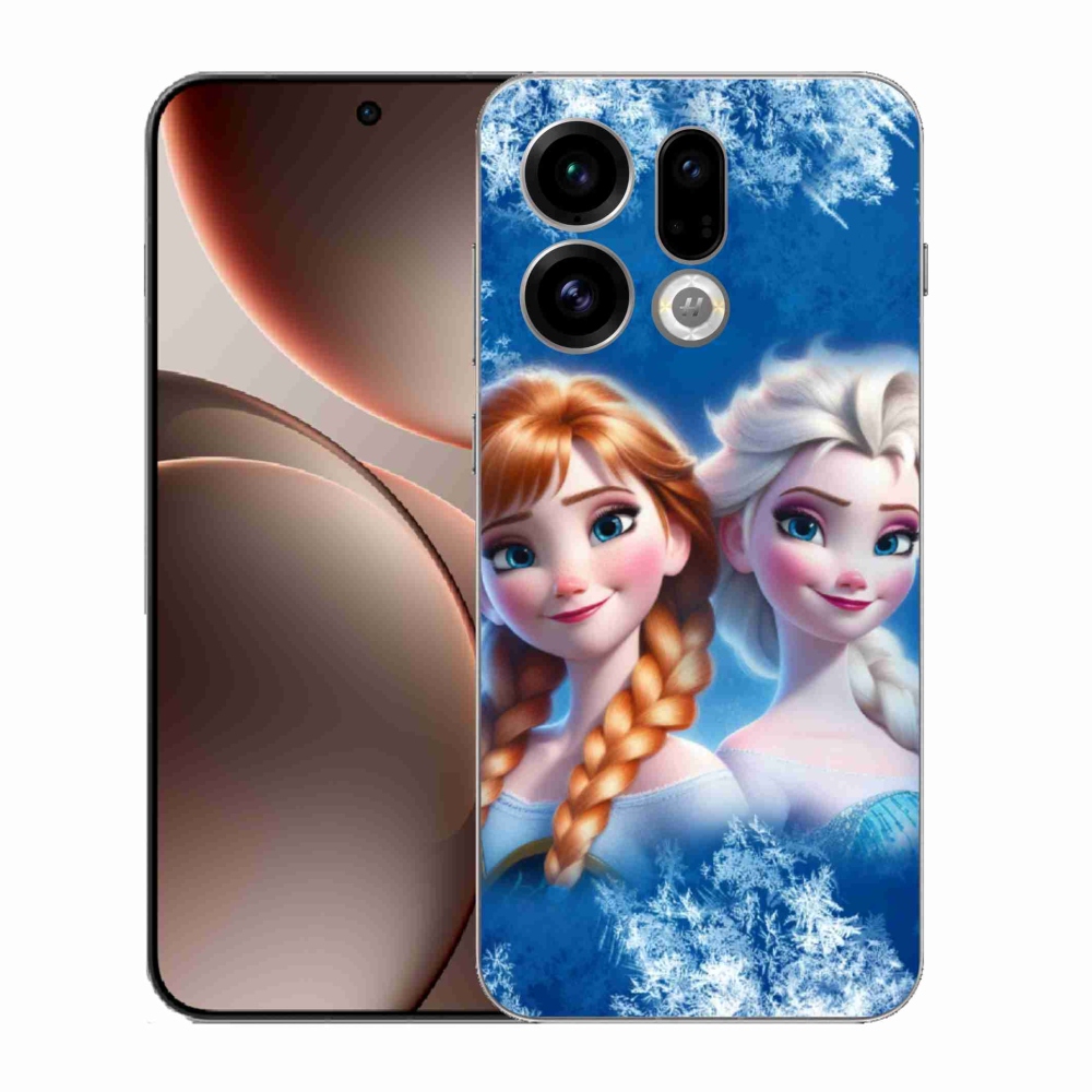 Gél borítás mmCase az Oppo Find X9 számára - Ice Kingdom 2