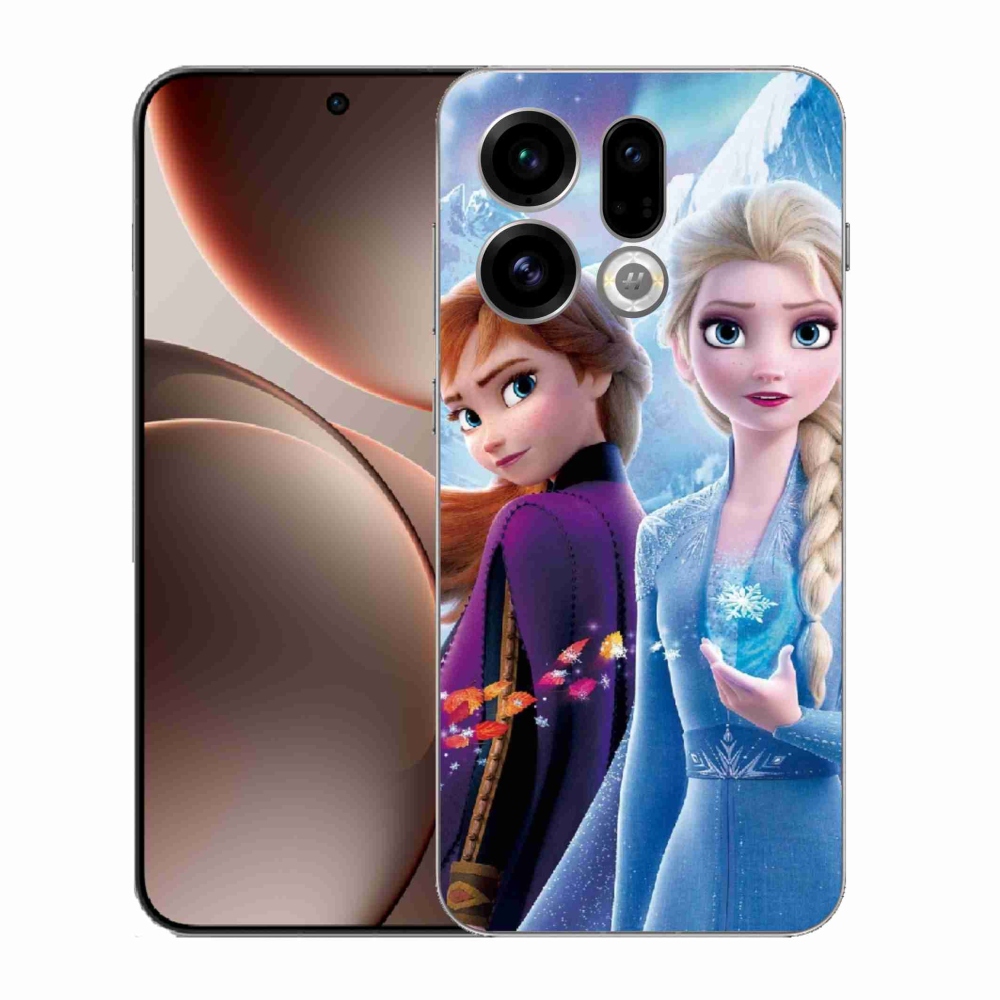 Gél borítás mmCase az Oppo Find X9 számára - Ice Kingdom 3
