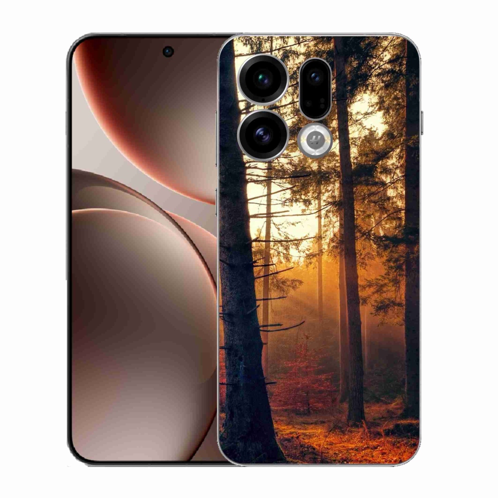 Zselés borítás mmCase az Oppo Find X9-hez - erdő