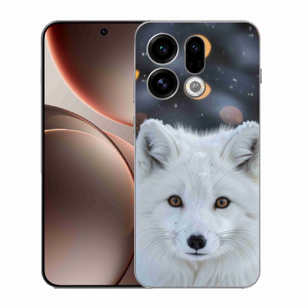 Gél borítás mmCase az Oppo Find X9-hez - polár róka