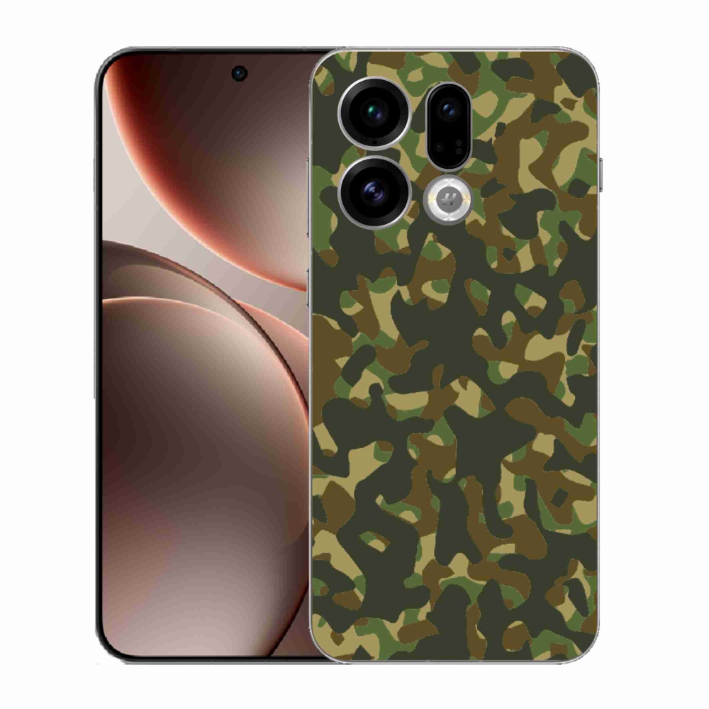Gél borítás mmCase az Oppo Find X9-hez - álcázó minta 1