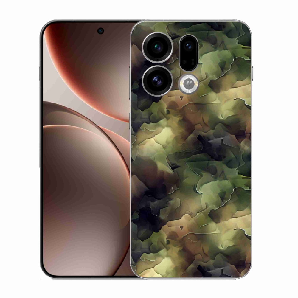 Gél borítás mmCase az Oppo Find X9-hez - álcázó minta 10