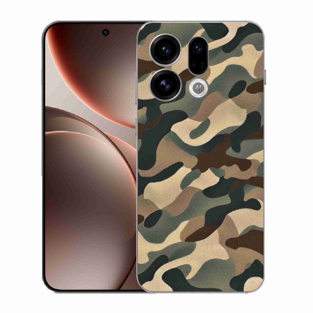 Gél borítás mmCase az Oppo Find X9-hez - álcázó minta 11