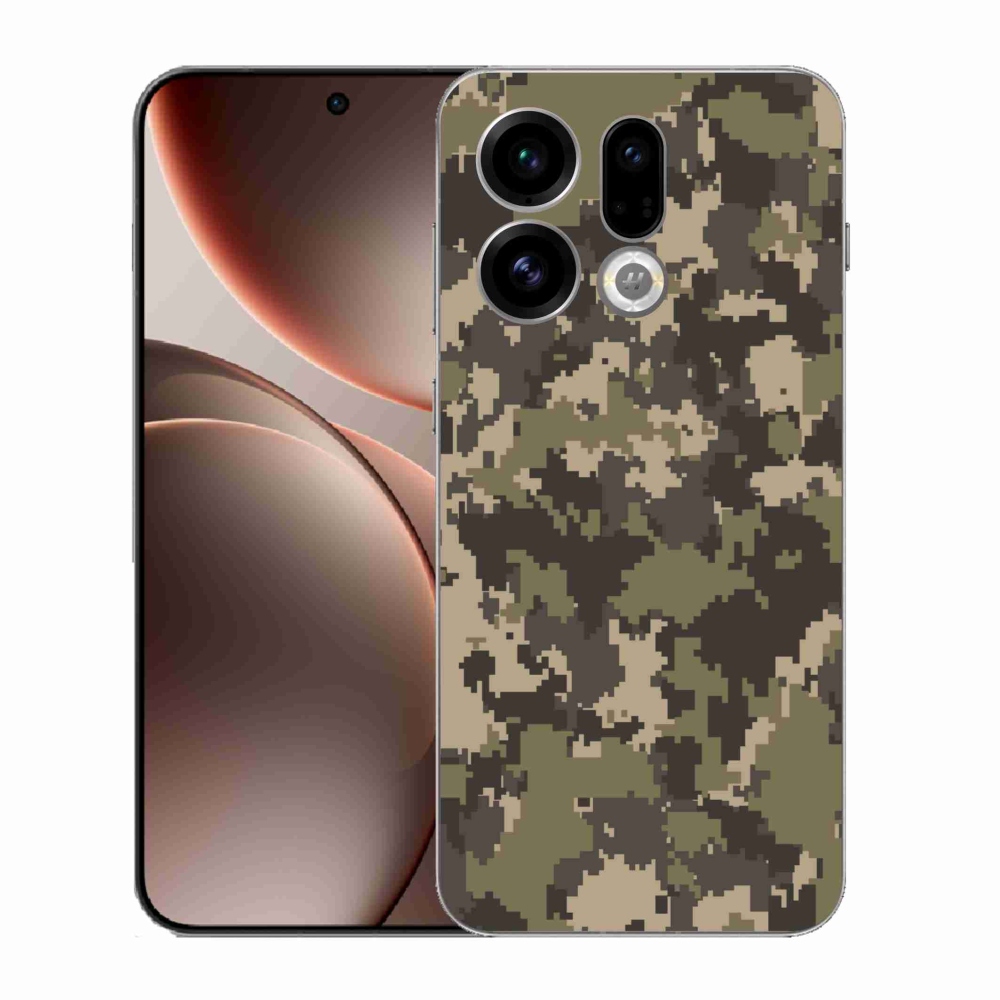 Gél borítás mmCase az Oppo Find X9-hez - álcázó minta 12