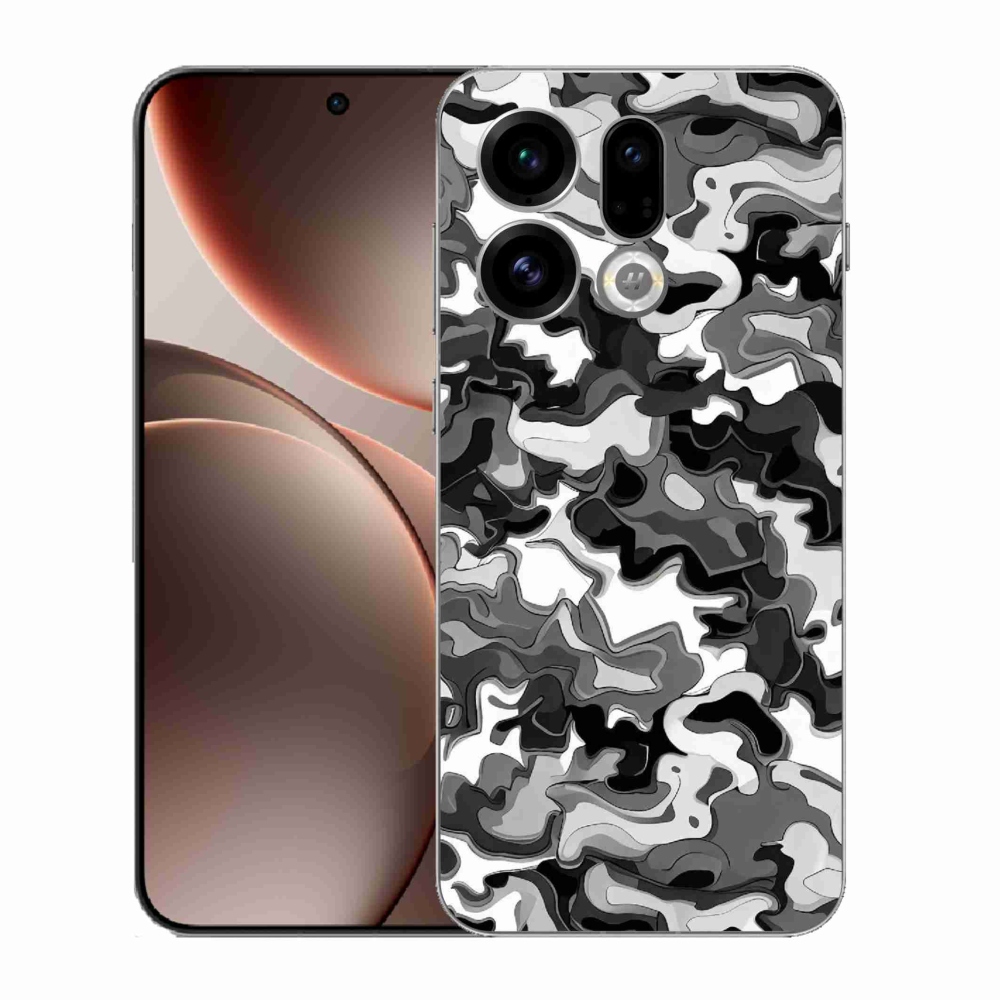 Gél borítás mmCase az Oppo Find X9-hez - álcázó minta 3