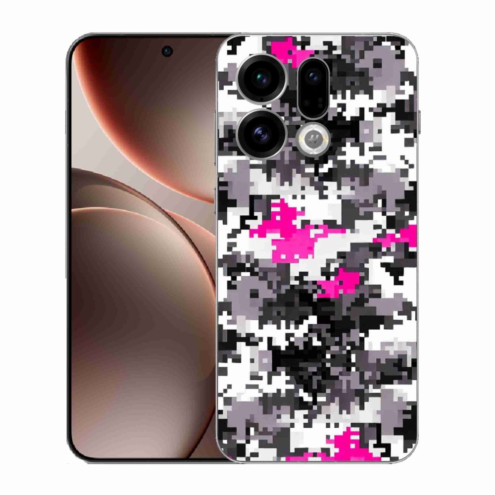 Gél borítás mmCase az Oppo Find X9-hez - álcázó minta 4