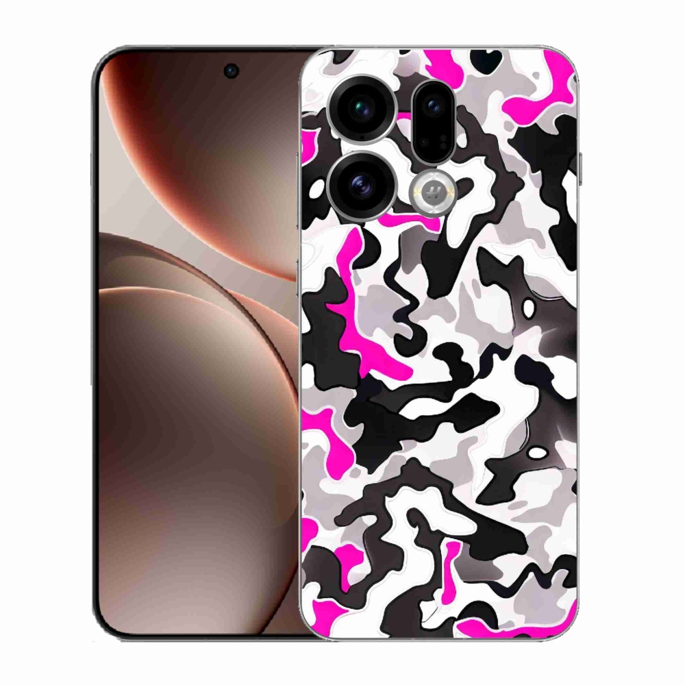 Gél borítás mmCase az Oppo Find X9-hez - álcázó minta 5