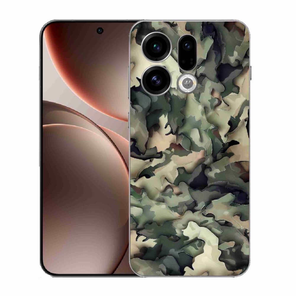Gél borítás mmCase az Oppo Find X9-hez - álcázó minta 9