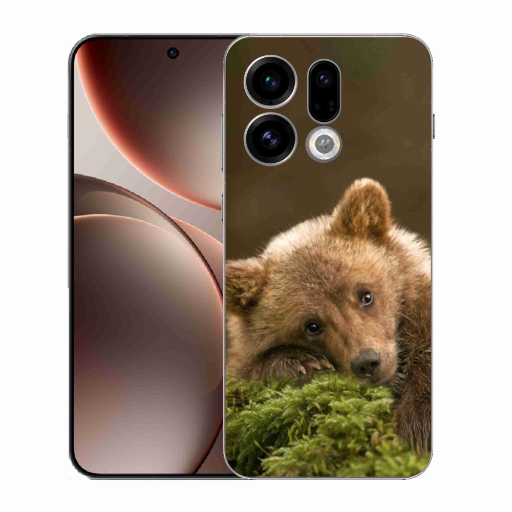 Gél borítás mmCase az Oppo Find X9 számára - medve
