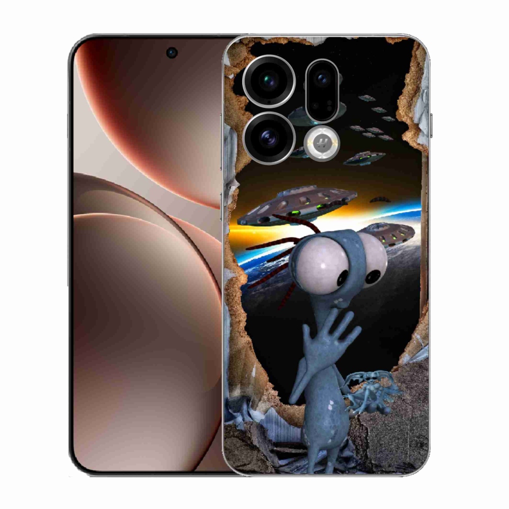Gél borítás mmCase az Oppo Find X9-hez - idegen