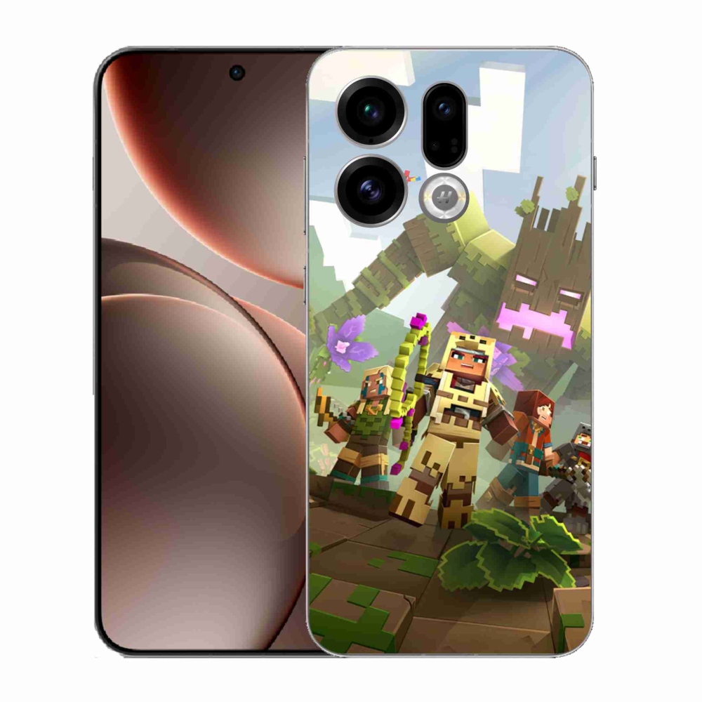 Gél borítás mmCase az Oppo Find X9-hez - minecraft 1