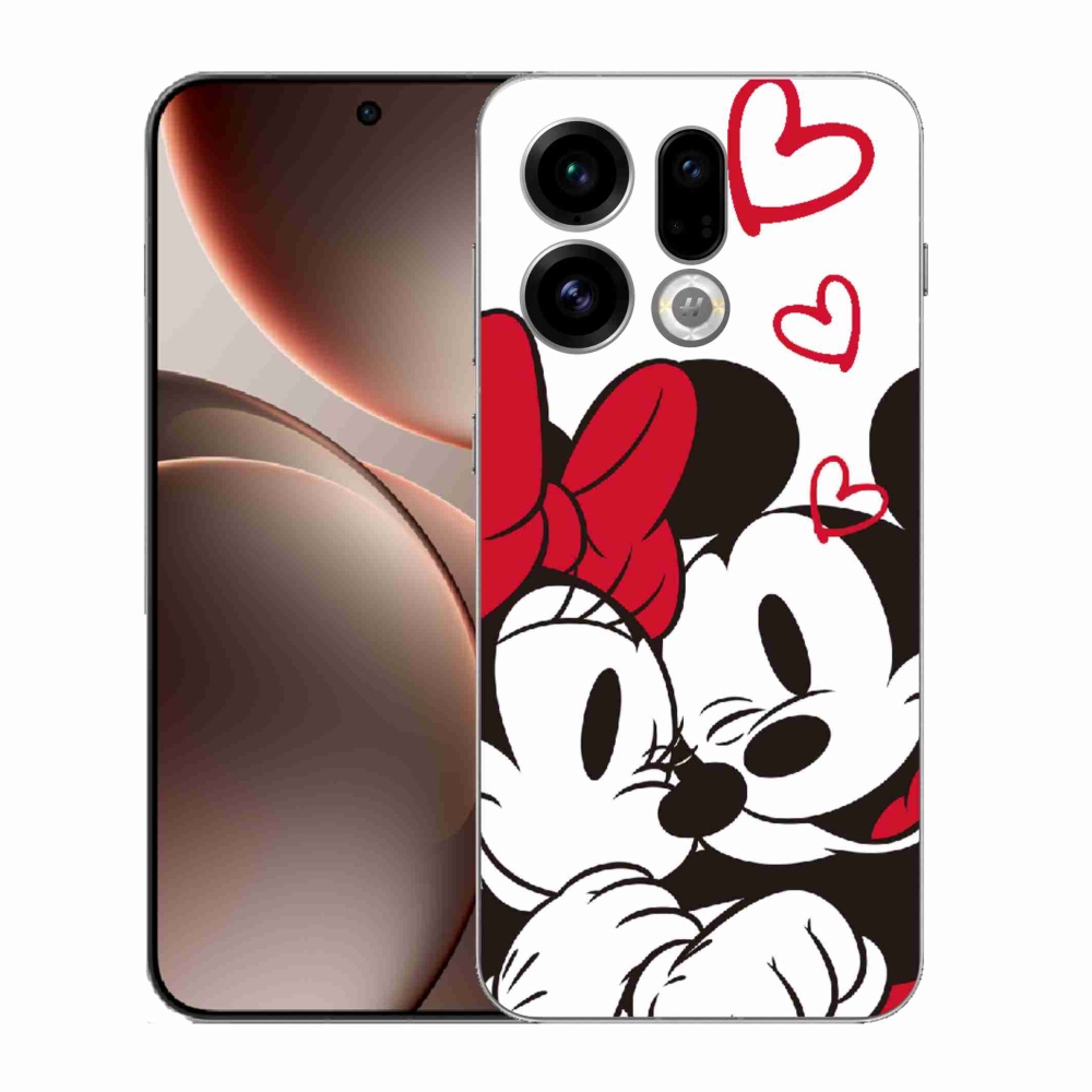 Gél borítás mmCase az Oppo Find X9-hez - minnie és mickey