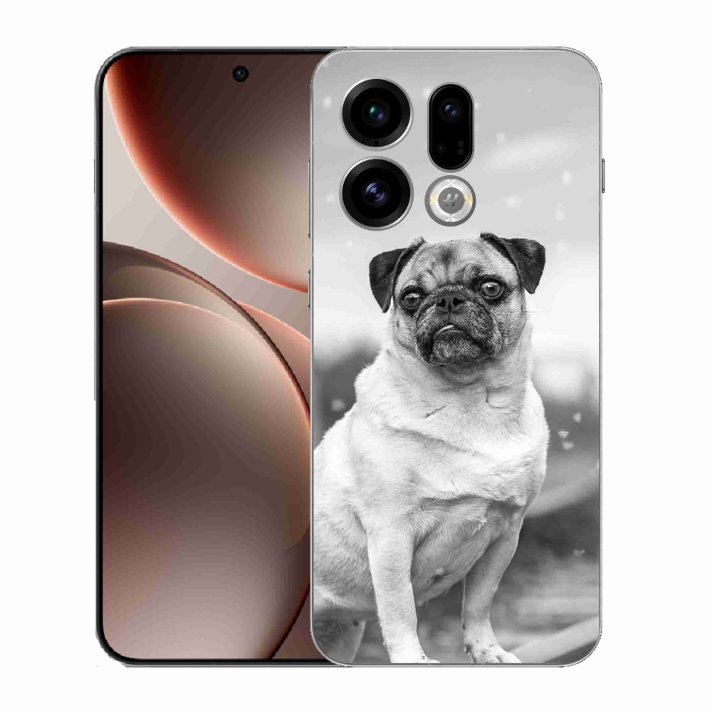 Gél borítás mmCase az Oppo Find X9-hez - mopsz