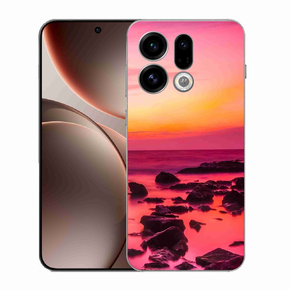 Gél borítás mmCase az Oppo Find X9-hez - tenger és ragyogás