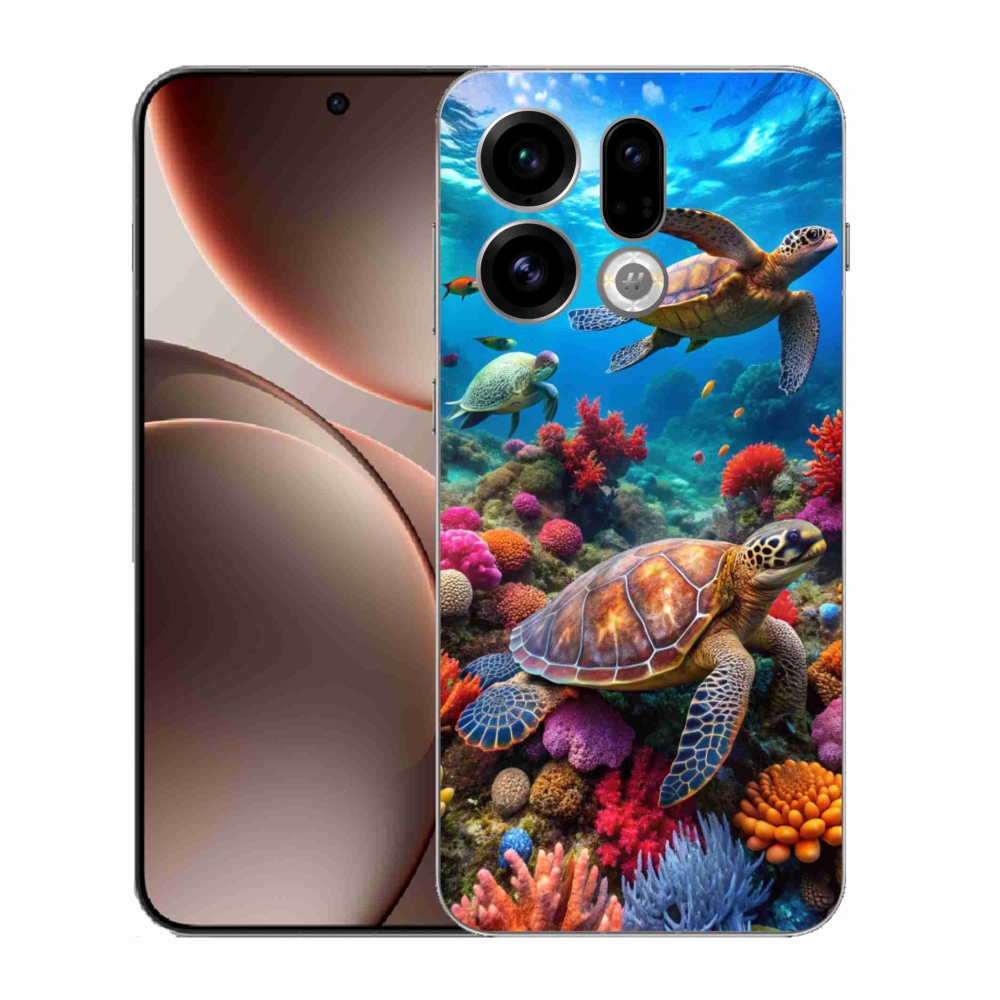 Gél borítás mmCase az Oppo Find X9-hez - Sea World 2